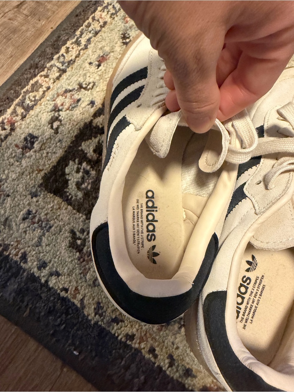 Cream adidas sambas - Picture 10 of 10